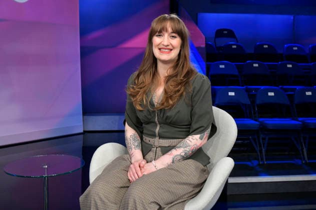 Heidi Reichinnek in der ARD-Talkshow maischberger im Studio Berlin Adlershof. Berlin, 06.05.2026
