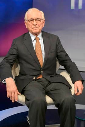 Wolfgang Ischinger in der ARD-Talkshow maischberger im Studio Berlin Adlershof. Berlin, 06.05.2026