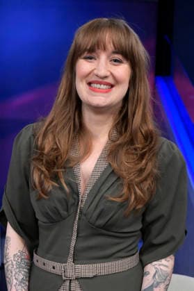 Heidi Reichinnek in der ARD-Talkshow maischberger im Studio Berlin Adlershof. Berlin, 06.05.2026