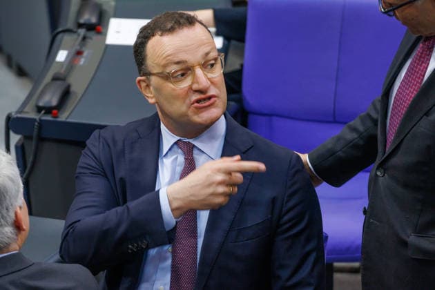 Bundestag Jens Spahn (CDU) im Deutschen Bundestag am 07.05.26 in Berlin. Berlin Berlin Deutschland Bundestag