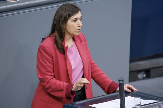 Bundestag Katharina Beck (Bündnis 90 Die Grünen) im Deutschen Bundestag am 07.05.26 in Berlin. Berlin Berlin Deutschland Bundestag