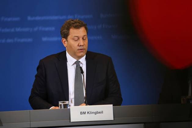 Berlin, Deutschland, 07.05.2026: Finanzministerium: Bekanntgabe Ergebnis der Steuerschätzung für 2026 bis 2030: Bundesminister der Finanzen Lars Klingbeil (SPD) Copyright: xdtsxNachrichtenagenturx dts_118190