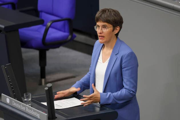 Dr. Anna Lührmann, Grüne während der Sitzung im Deutschen Bundestag am 07.05,26 in Berlin. Photo by Mauersberger imago Sitzung im Deutschen Bundestag