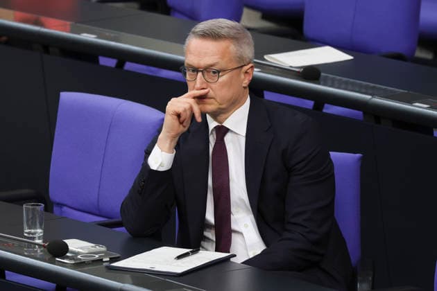 Karsten Wildberger deutscher Bundesminister für Digitalisierung während der Sitzung im Deutschen Bundestag am 07.05,26 in Berlin. Photo by Mauersberger imago Sitzung im Deutschen Bundestag