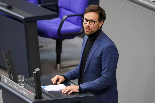 Johannes Wagner, die Grünen, während der Sitzung im Deutschen Bundestag am 07.05,26 in Berlin. Photo by Mauersberger imago Sitzung im Deutschen Bundestag