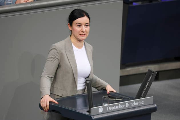 Dr. Paula Piechotta, die Grünen, während der Sitzung im Deutschen Bundestag am 07.05,26 in Berlin. Photo by Mauersberger imago Sitzung im Deutschen Bundestag