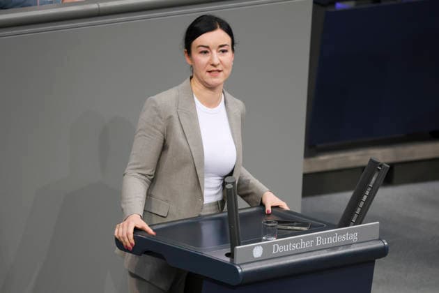 Dr. Paula Piechotta, die Grünen, während der Sitzung im Deutschen Bundestag am 07.05,26 in Berlin. Photo by Mauersberger imago Sitzung im Deutschen Bundestag