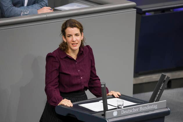 Dr. Lina Seitzl, SPD, während der Sitzung im Deutschen Bundestag am 07.05,26 in Berlin. Photo by Mauersberger imago Sitzung im Deutschen Bundestag