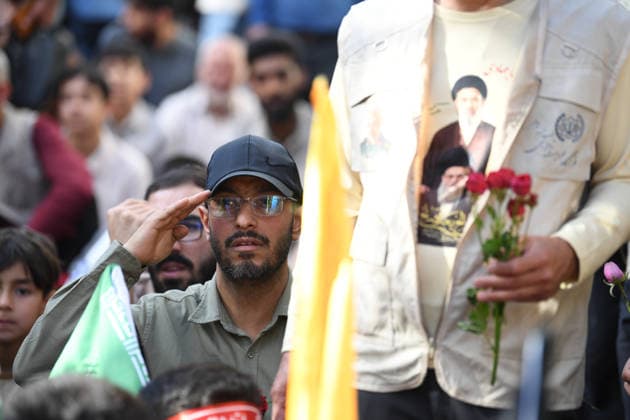 (260508) -- TEHRAN, May 8, 2026 -- People attend a rally to mourn for Iran s late Supreme Leader Ali Khamenei and pledge allegiance to incumbent Supreme Leader Mojtaba Khamenei in Tehran, Iran, May 7, 2026. Shadati) IRAN-TEHRAN-RALLY-LATE SUPREME LEADER-MOURNING ShaxDati 