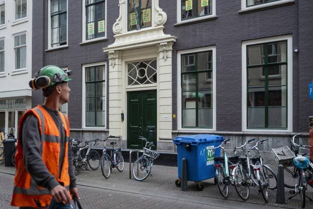 THE HAGUE - An explosion occurred at the D66 party headquarters. The building on Lange Houtstraat in The Hague city center was damaged as a result. LINA SELG ANP netherlands out - belgium out  Copyright: xx x557755324x originalFilename: 557755324.jpg