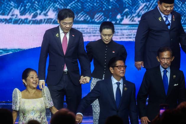Southeast Asian leaders gather at Opening Ceremony of ASEAN Summit and Related Meetings 2026 CEBU, PHILIPPINES - MAY 8: Heads of state from ASEAN member countries during the official opening ceremony of the 48th ASEAN Summit and Related Meetings, in Cebu, Philippines, on May 8, 2026. Top leaders of ASEAN member states from across Southeast Asia gather to discuss key international and regional issues, including conflict in the Middle East, trade and economic development, fuel and energy crisis, and South China Sea territorial disputes. The summit comes just a few days ahead of a meeting between United States President Donald Trump and Chinese President Xi Jinping, which will take place in mid-May. Daniel Ceng Anadolu Cebu Philippines. Edit Copyright: x2026xAnadoluxDanielxCengx