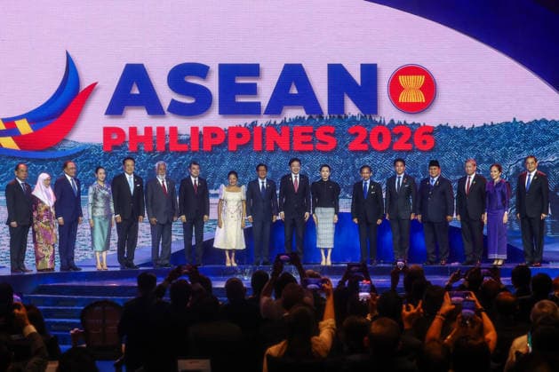 Southeast Asian leaders gather at Opening Ceremony of ASEAN Summit and Related Meetings 2026 CEBU, PHILIPPINES - MAY 8: Heads of state from ASEAN member countries and their spouses pose for a family photo during the official opening ceremony of the 48th ASEAN Summit and Related Meetings, in Cebu, Philippines, on May 8, 2026. Top leaders of ASEAN member states from across Southeast Asia gather to discuss key international and regional issues, including conflict in the Middle East, trade and economic development, fuel and energy crisis, and South China Sea territorial disputes. The summit comes just a few days ahead of a meeting between United States President Donald Trump and Chinese President Xi Jinping, which will take place in mid-May. Da Copyright: x2026xAnadoluxDanielxCengx
