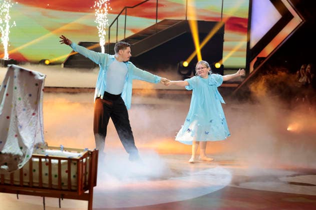 Gustav Schäfer mit Tochter Lotti in der neunten Live-Show der 19. Staffel der RTL-Tanzshow Let s Dance im MMC Coloneum. Köln, 08.05.2026