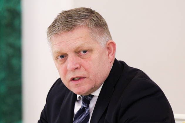 RUSSIA, MOSCOW - MAY 9, 2026: Slovakia s Prime Minister Robert Fico meets with Russia s President Vladimir Putin at Moscow s Kremlin Moscow Russia  - ZUMAt113 20260509_zaa_t113_917 Copyright: xGavriilxGrigorovx
