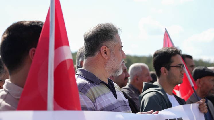 May 9, 2026, Gaziantep, Gaziantep, Turkey: Hundreds of demonstrators take part in a protest organized by 45 non-governmental organizations against a scheduled performance by the girl group Manifest. The demonstration, which saw some scuffles with security forces, was held to oppose the event on the grounds of preserving local conservative values and preventing social tension in Gaziantep, Turkey on May 09, 2026. Gaziantep Turkey - ZUMAa260 20260509_zip_a260_001 Copyright: xMohammadxBashirxAldaherx