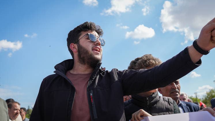 May 9, 2026, Gaziantep, Gaziantep, Turkey: Hundreds of demonstrators take part in a protest organized by 45 non-governmental organizations against a scheduled performance by the girl group Manifest. The demonstration, which saw some scuffles with security forces, was held to oppose the event on the grounds of preserving local conservative values and preventing social tension in Gaziantep, Turkey on May 09, 2026. Gaziantep Turkey - ZUMAa260 20260509_zip_a260_002 Copyright: xMohammadxBashirxAldaherx