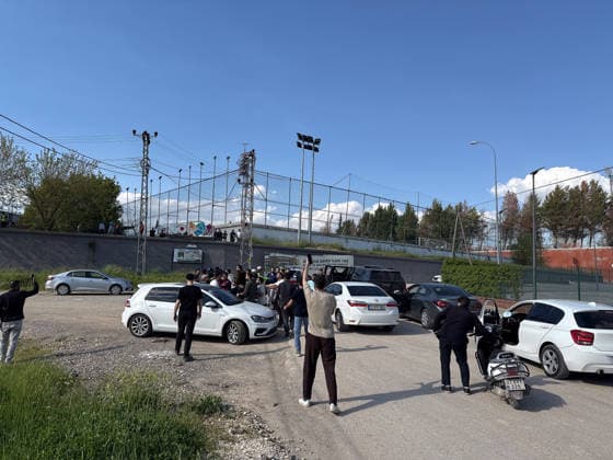 May 9, 2026, Gaziantep, Gaziantep, Turkey: Hundreds of demonstrators take part in a protest organized by 45 non-governmental organizations against a scheduled performance by the girl group Manifest. The demonstration, which saw some scuffles with security forces, was held to oppose the event on the grounds of preserving local conservative values and preventing social tension in Gaziantep, Turkey on May 09, 2026. Gaziantep Turkey - ZUMAa260 20260509_zip_a260_011 Copyright: xMohammadxBashirxAldaherx