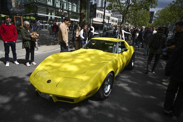 Classic Days Berlin BERLIN, GERMANY - MAY 09: Classic cars are displayed on the Kurfurstendamm boulevard during the Classic Days Berlin event in Berlin, Germany, on May 09, 2026. Approximately 2,000 vintage vehicles from different eras were showcased, bringing together thousands of classic car enthusiasts for the open-air exhibition. Halil Sagirkaya Anadolu Berlin Germany. Editorial use only. Please get in touch for any other usage.  Copyright: x2026xAnadoluxHalilxSagirkayax