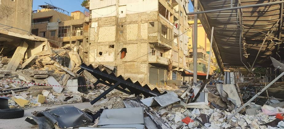 LEBANON, TYRE - MAY 9, 2026: Damage from an Israeli military strike on Tyre Tyre Lebanon  - ZUMAt113 20260509_zaa_t113_1883 Copyright: xAnkharxKochnevax