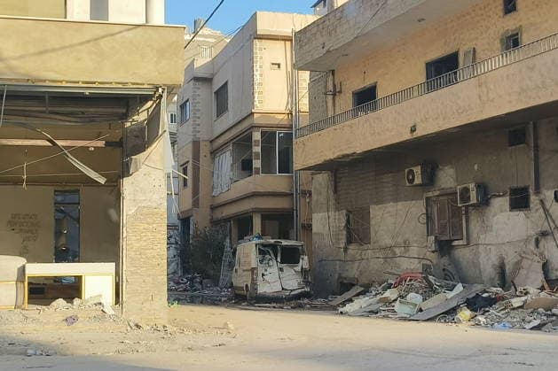 LEBANON, TYRE - MAY 9, 2026: Damage from an Israeli military strike on Tyre Tyre Lebanon  - ZUMAt113 20260509_zaa_t113_1893 Copyright: xAnkharxKochnevax
