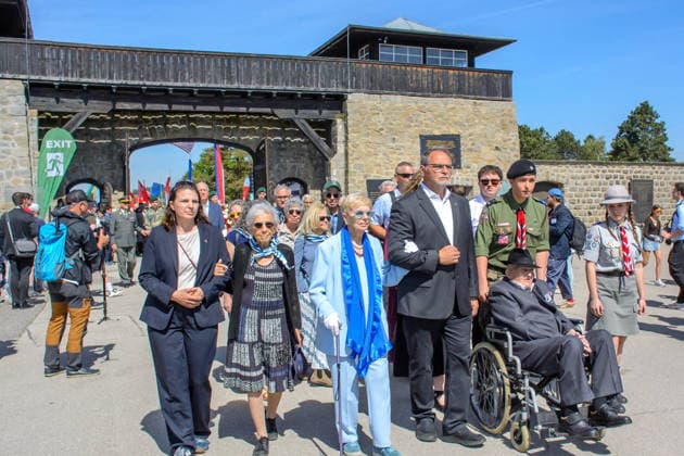 mauthausen, austria, 10 may 2026, 81th anniversary of liberation ceremony at the concentration camp