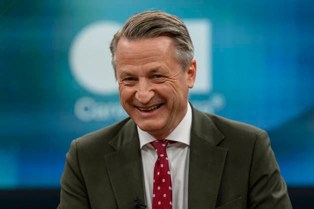 im Bild v.l.: Nikolaus Blome, Ressortleiter Politik und Gesellschaft RTL ntv, GER, Berlin, Studio, zu Gast bei - Caren Miosga, Polittalk, TV, Format, Aufzeichnung, aufgezeichnet, Das Erste, aus Adlershof - am Studio 20, Thema: Wie will die SPD Vertrauen zurückgewinnen, Frau Schwesig? 10.05.2026 Copyright: HMBxMedia UwexKoch