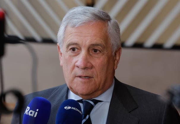 May 11, 2026, Brussels, BELGIUM: Italy s Minister for Foreign Affairs Antonio Tajani during a EU Foreign Affairs Council - CAE at Europa Building, in Brussels, Belgium, 11 May 2026. ANSA GIUSEPPE LAMI. Brussels BELGIUM  - ZUMAa110 20260511_zaf_a110_003 Copyright: xGiuseppexLamix