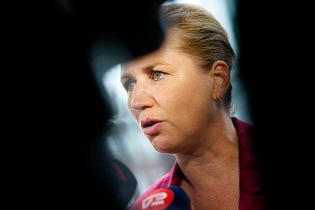 Denmark government negotiations Acting Danish Prime Minister Mette Frederiksen arrives for a meeting with appointed royal investigator Troels Lund Poulsen on negotiations to form a government, in Copenhagen, Denmark, Monday, May 11, 2026. (Photo: Mads Claus Rasmussen Scanpix 2026) , Copenhagen Denmark Copyright: MadsxClausxRasmussenx spdk20260511-140634-L