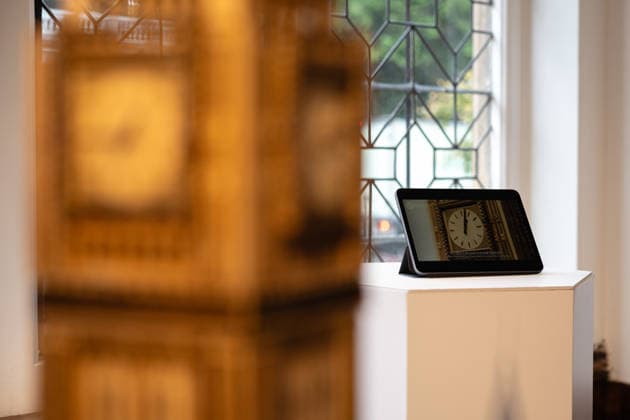 London Craft Week: Bamboo Replica of Big Ben at Royal Society of Sculptors, London, UK 11 May 2026 Bamboo replica of Big Ben on display at the Royal Society of Sculptors, London, UK, on 11 May 2026, during London Craft Week. The 74cm tower is the work of young Hong Kong contemporary artist InkgÅ Lam, crafted using a century-old bamboo technique originally developed for making traditional steamers, and is presented as part of the Crafts on Peel exhibition showcasing master artisans and rising makers from across Greater China., Credit:Pete Speller Avalon  Copyright: xPetexSpellerx xAvalonx 1098119340
