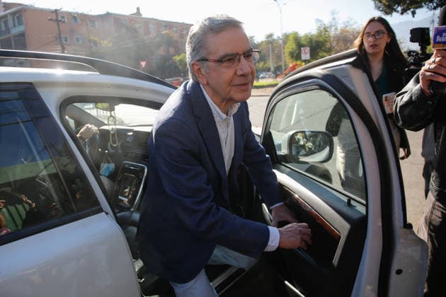 Santiago, May 11, 2026 Joaquin Lavin Infante arrives at the Capitan Yaber annex to sign up to visit his son, Diego Martin, who is being held in custody Aton Chile, Aton 1154449 jpeg  Copyright: DIEGOxMARTIN ATONxCHILE