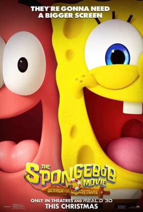 THE SPONGEBOB MOVIE: SEARCH FOR SQUAREPANTS, US poster, from left: Patrick Star (voice: Bill Fagerbakke), SpongeBob SquarePants (voice: Tom Kenny), 2025. Paramount Pictures courtesy Everett CollectionMCDSPBO PA001 PUBLICATIONXNOTxINxCANxCHNxFRAxITAxJPNxNORxPOLxRUSxESPxUKxUSA Copyright: xx MCDSPBO PA001 MCDSPBO_PA001_H