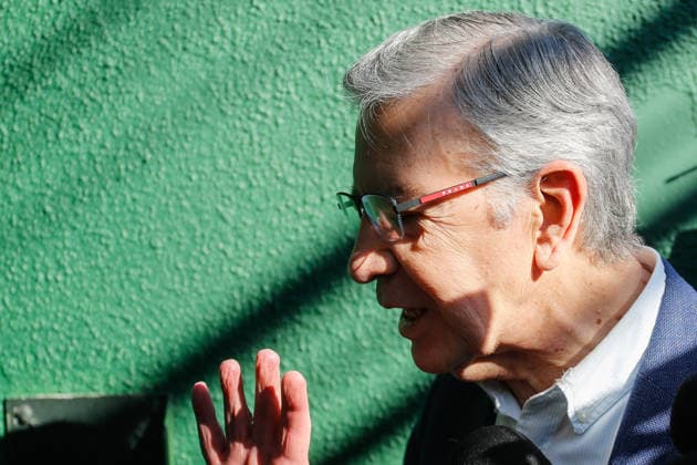 Santiago, May 11, 2026 Joaquin Lavin Infante arrives at the Capitan Yaber annex to sign up to visit his son, Diego Martin, who is being held in custody Aton Chile, Aton 1154460 jpeg  Copyright: DIEGOxMARTIN ATONxCHILE