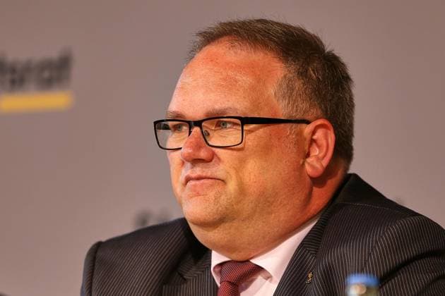 Berlin, Deutschland, 11.05.2026: Bundesrat: Pressekonferenz zur 35. Sitzung des Stabilitätsrat: Bremens Finanzsenator Björn Fecker (Grüne) Copyright: xdtsxNachrichtenagenturx dts_118626