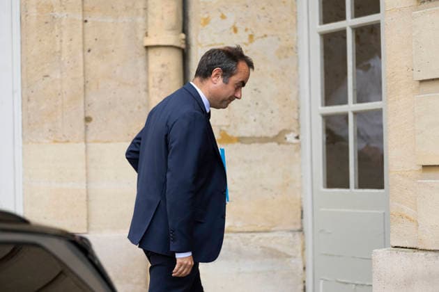 Ministerial Meeting on Hantavirus at Matignon - Paris Prime Minister Sebastien Lecornu before a briefing on the hantavirus, in Paris, on 11 May 2026. Photos by Jeremy Paoloni ABACAPRESS.COM Paris France  Copyright: xPaolonixJeremy ABACAx