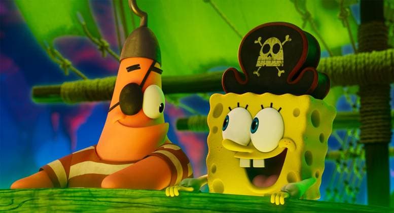 THE SPONGEBOB MOVIE: SEARCH FOR SQUAREPANTS, from left: Patrick Star (voice: Bill Fagerbakke), SpongeBob SquarePants (voice: Tom Kenny), 2025. Paramount Pictures Courtesy Everett CollectionMCDSPMO PA014 PUBLICATIONXNOTxINxCANxCHNxFRAxITAxJPNxNORxPOLxRUSxESPxUKxUSA Copyright: xx MCDSPMO PA014 MCDSPMO_PA014_H