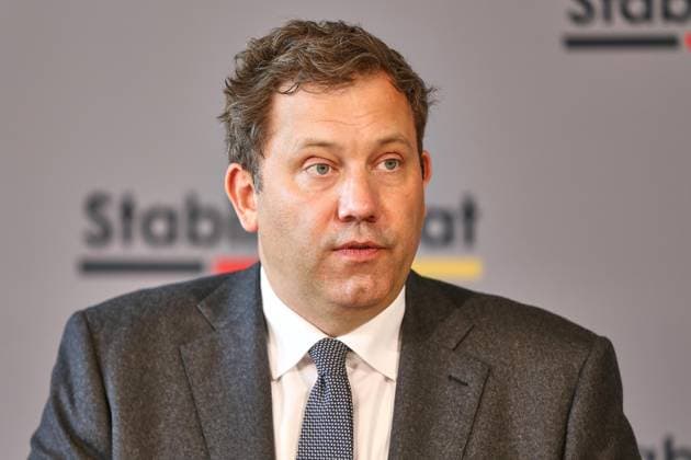 Berlin, Deutschland, 11.05.2026: Bundesrat: Pressekonferenz zur 35. Sitzung des Stabilitätsrat: Bundesminister der Finanzen Lars Klingbeil (SPD) Copyright: xdtsxNachrichtenagenturx dts_118660