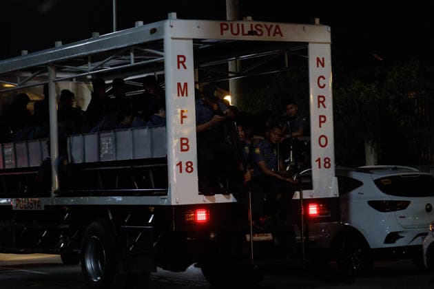 May 11, 2026, Bacoor, Cavite, Philippines: Philippine War on Drugs enforcer and Senator Ronald Bato De la Rosa hides in Senate building to evade ICC arrest warrant issued on May 11, 2026, in Manila.....ICC confirmed the warrant that day, prompting De la Rosa to flee into the Senate building in Manila, triggering a lockdown under Senate protection. Bacoor Philippines  - ZUMAm340 20260511_zip_m340_001 Copyright: xZedrichxXylakxMadridx