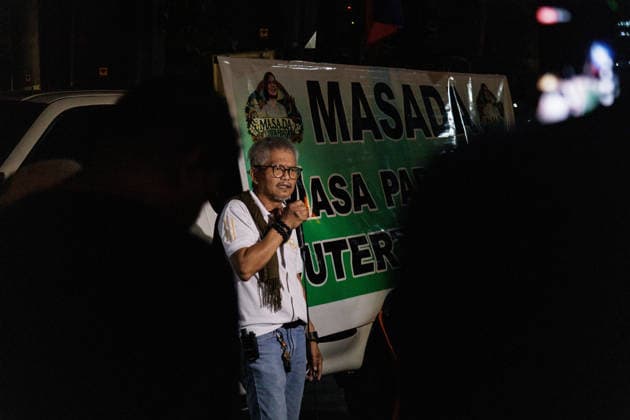May 11, 2026, Bacoor, Cavite, Philippines: Philippine War on Drugs enforcer and Senator Ronald Bato De la Rosa hides in Senate building to evade ICC arrest warrant issued on May 11, 2026, in Manila.....ICC confirmed the warrant that day, prompting De la Rosa to flee into the Senate building in Manila, triggering a lockdown under Senate protection. Bacoor Philippines - ZUMAm340 20260511_zip_m340_009 Copyright: xZedrichxXylakxMadridx