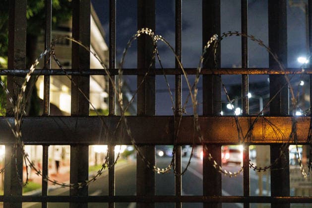 May 11, 2026, Bacoor, Cavite, Philippines: Philippine War on Drugs enforcer and Senator Ronald Bato De la Rosa hides in Senate building to evade ICC arrest warrant issued on May 11, 2026, in Manila.....ICC confirmed the warrant that day, prompting De la Rosa to flee into the Senate building in Manila, triggering a lockdown under Senate protection. Bacoor Philippines - ZUMAm340 20260511_zip_m340_010 Copyright: xZedrichxXylakxMadridx