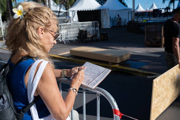 Cannes - Preparations General views of preparations on the Croisette during the 79th annual Cannes Film Festival on May 11, 2026 in Cannes, France. Photo by LounisPhotography ABACAPRESS.COM Cannes France  Copyright: xLounisPhotography ABACAx