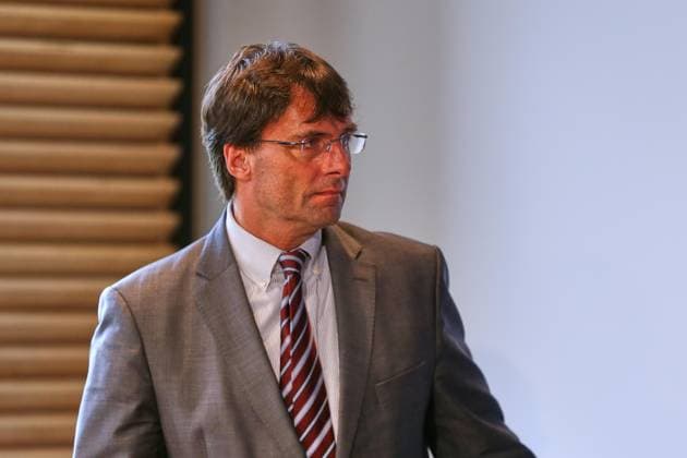 Berlin, Deutschland, 11.05.2026: Bundesrat: Pressekonferenz zur 35. Sitzung des Stabilitätsrat: NRW-Finanzminister Marcus Optendrenk (CDU) Copyright: xdtsxNachrichtenagenturx dts_118616