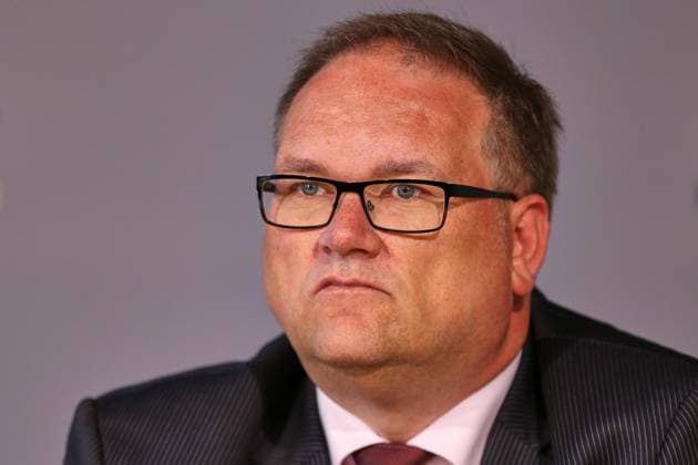 Berlin, Deutschland, 11.05.2026: Bundesrat: Pressekonferenz zur 35. Sitzung des Stabilitätsrat: Bremens Finanzsenator Björn Fecker (Grüne) Copyright: xdtsxNachrichtenagenturx dts_118624