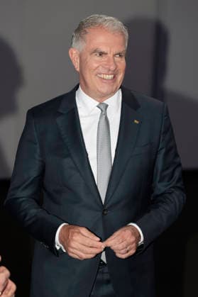 Carsten Spohr bei der Hauptversammlung der Deutschen Lufthansa AG in der Messe Frankfurt, Halle 5.1 & Congress Center. Frankfurt am Main, 12.05.2026
