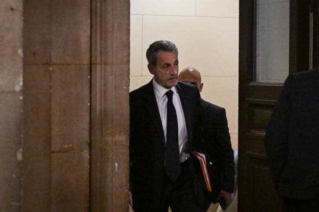 Sarkozy Appeal Trial on Suspected Libyan Financing in Paris FA French former President Nicolas Sarkozy arrives at the appeal trial for illegal campaign financing from Libya for his successful 2007 presidential bid, at the Court of Appeal in Paris on May 12, 2026. Photo by Firas Abdullah ABACAPRESS.COM Paris Ile-de-France France  Copyright: xAbdullahxFiras ABACAx