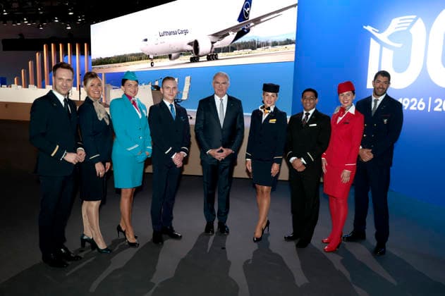 Carsten Spohr bei der Hauptversammlung der Deutschen Lufthansa AG in der Messe Frankfurt, Halle 5.1 & Congress Center. Frankfurt am Main, 12.05.2026