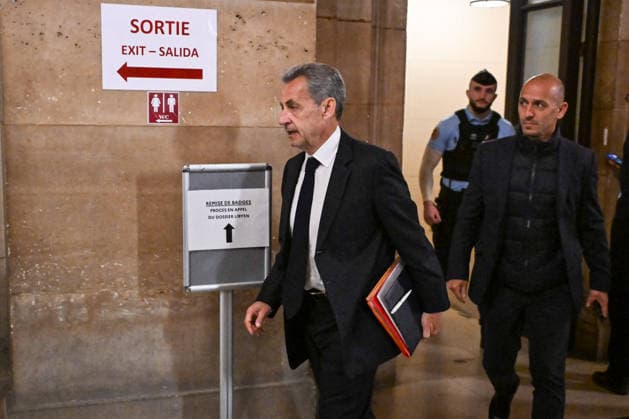 Sarkozy Appeal Trial on Suspected Libyan Financing in Paris FA French former President Nicolas Sarkozy arrives at the appeal trial for illegal campaign financing from Libya for his successful 2007 presidential bid, at the Court of Appeal in Paris on May 12, 2026. Photo by Firas Abdullah ABACAPRESS.COM Paris Ile-de-France France  Copyright: xAbdullahxFiras ABACAx