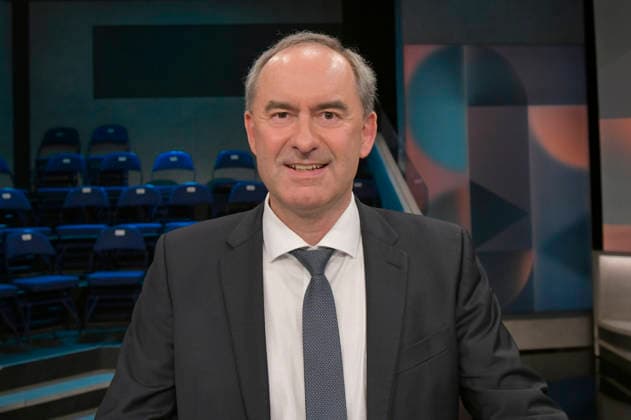 Hubert Aiwanger in der ARD-Talkshow hart aber fair im Studio Adlershof. Berlin, 11.05.2026