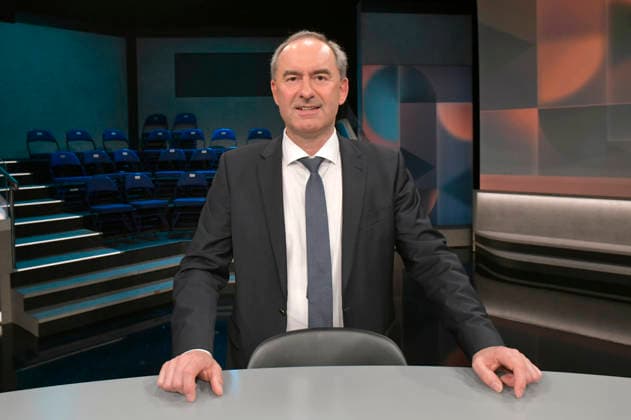 Hubert Aiwanger in der ARD-Talkshow hart aber fair im Studio Adlershof. Berlin, 11.05.2026