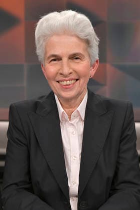 Marie-Agnes Strack-Zimmermann in der ARD-Talkshow hart aber fair im Studio Adlershof. Berlin, 11.05.2026