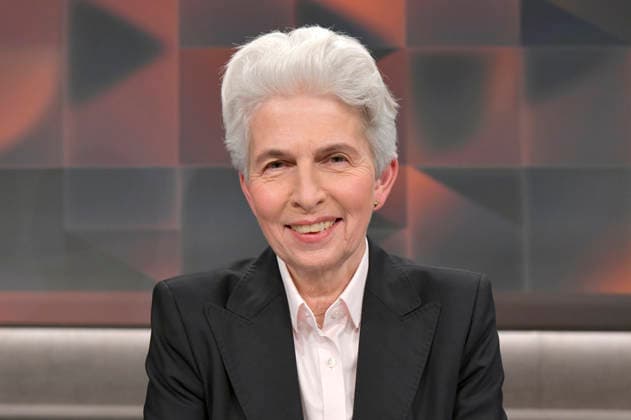 Marie-Agnes Strack-Zimmermann in der ARD-Talkshow hart aber fair im Studio Adlershof. Berlin, 11.05.2026
